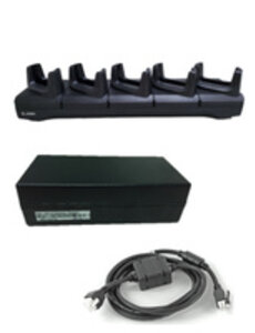 Zebra Zebra charging-/communication station, Ethernet, 5 slots | CRD-EC5X-SE5ET-01