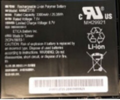 Zebra BTRY-ET5X-8IN3-01 Zebra spare battery