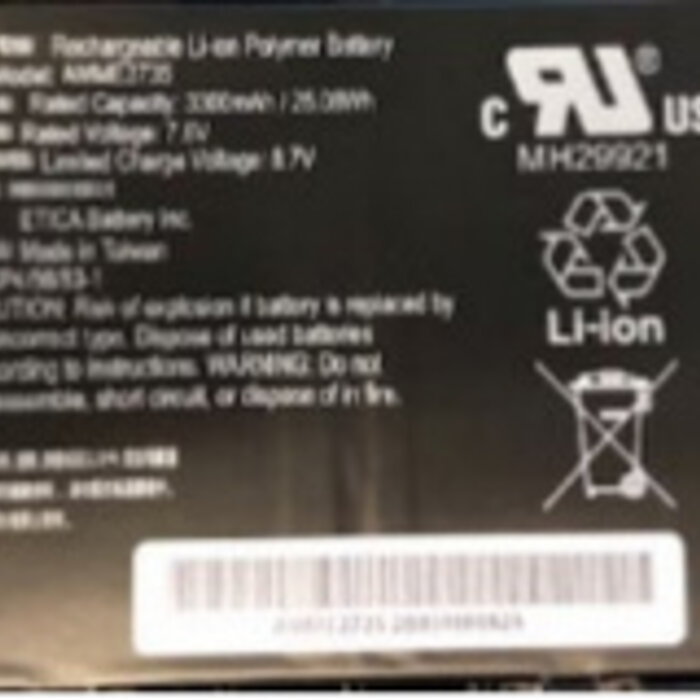 Zebra Zebra spare battery | BTRY-ET5X-8IN3-01