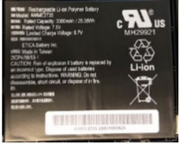 Zebra Batería de repuesto Zebra, 3300 mAh, 140 g, 8 pulgadas