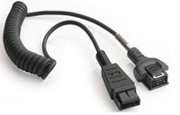 Zebra Adaptador Zebra RCH50/RCH51, 48 cm, enrollado, Cable adaptador