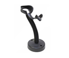 Zebra Stand Gooseneck, weighted, black