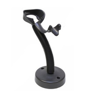 Zebra Soporte de cuello de cisne, con peso, negro, para la serie LS22xx