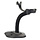 Soporte de cebra, 210 g, Soporte de cuello de cisne negro para Zebra LI2208