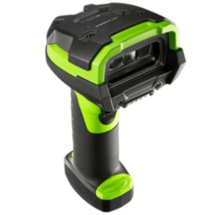 Zebra Zebra LI3678-ER, BT, 1D, ER, multi-IF, FIPS, noir, vert, IP67