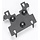 Wall mount, kit, kit for Zebra MK500