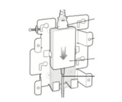 Zebra Zebra wall mount, kit | KT-152097-03