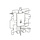 Zebra wall mount, kit, fits for: CC6000