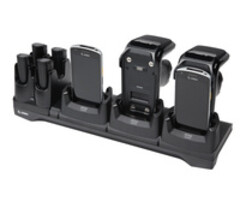 Zebra CRD3S4T-RFD40-EC5X-COM-1R Zebra Lade-/Übertragungsstation, 3-Fach, Ethernet