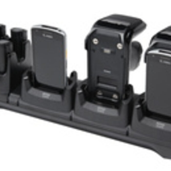 Zebra Zebra charging/communication station, 3 slots, ethernet | CRD3S4T-RFD40-EC5X-COM-1R