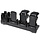 Zebra Ladestation, 3-Fach, 2580 g, lädt 3x RFD40/TC21/TC26 und 4x RFD40 Ersatzakku