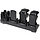 Zebra Lade-/Übertragungsstation, 3-Fach, Ethernet, 2890 g, lädt 3x RFD40/TC21/TC26 und 4x RFD40 Ersatzakku