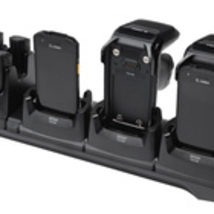 Zebra CRD3S4T-RFD40-TC2X-COM-1R Zebra charging/communication station, 3 slots, ethernet