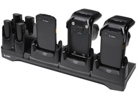 Zebra Zebra Lade-/Übertragungsstation, 3-Fach, Ethernet, 2890 g, lädt 3x RFD40/TC21/TC26 und 4x RFD40 Ersatzakku