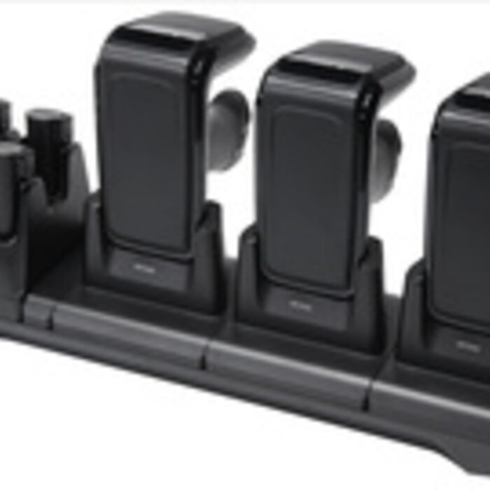 Zebra Zebra charging station, 3 slots | CRD3S4T-RFD49-UNIV-CHG-1R
