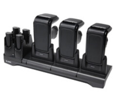 Zebra CRD3S4T-RFD49-UNIV-COM-1R Zebra charging/communication station, 3 slots, ethernet