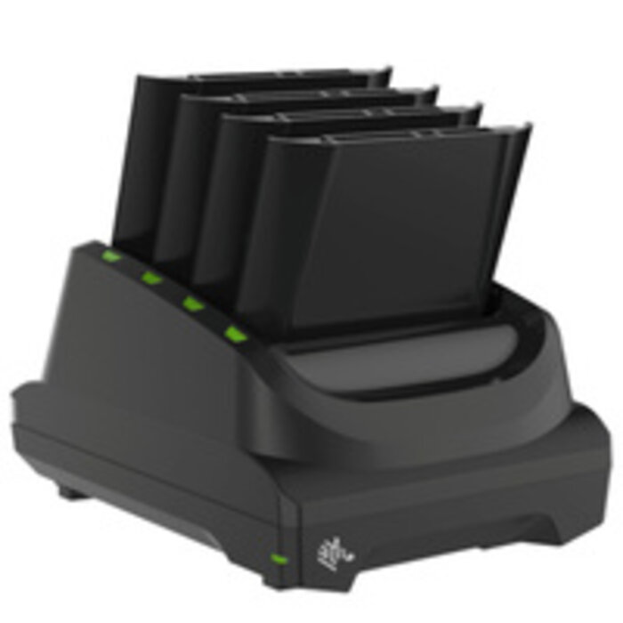 Zebra Zebra battery charging station, 4 slots, 560 g, order separately: powe supply