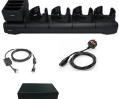 Zebra Zebra charging station, 4 slots, UK | CRD-TC7X-5C4B-UK1