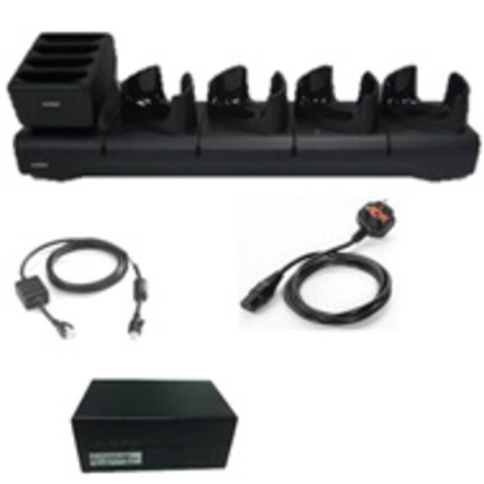 Zebra CRD-TC7X-5C4B-UK1 Zebra charging station, 4 slots, UK