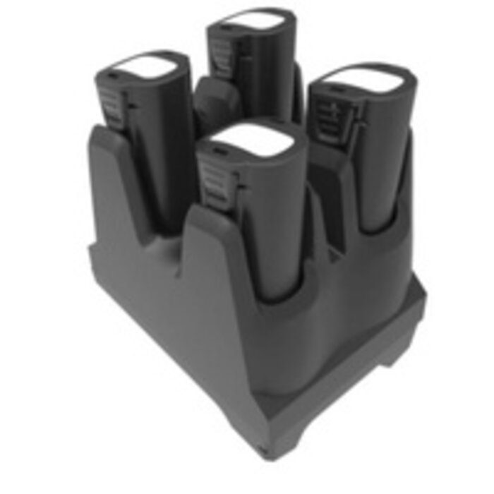 Zebra Zebra battery charging station, 4 slots, 670 g, order separately: power supply
