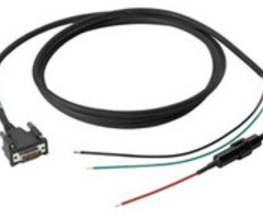 Zebra VC5090 DC Power Cable (without filter), 9' (SJTOW rated). | 25-159551-01