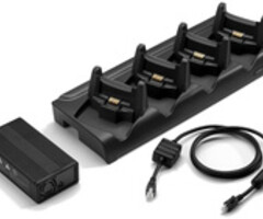 Zebra Zebra charging/transmitter cradle, 4 bays, ethernet | CRD4001-411EES