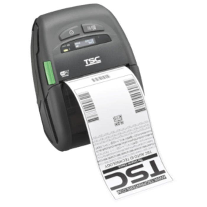 TSC TSC Alpha-30R, Premium, USB, BT, WiFi, NFC, 8 pts/mm (203 dpi), linerless, écran, noir, 3060 mAh