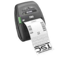 TSC TSC Alpha-30R, Basic, USB, BT, NFC, 8 pts/mm (203 dpi), linerless, écran, noir