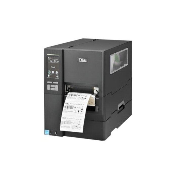 TSC TSC MH241P, 8 Punkte/mm (203dpi), Rewinder, Disp., RTC, USB, RS232, Ethernet, 256MB RAM / 512MB Flash