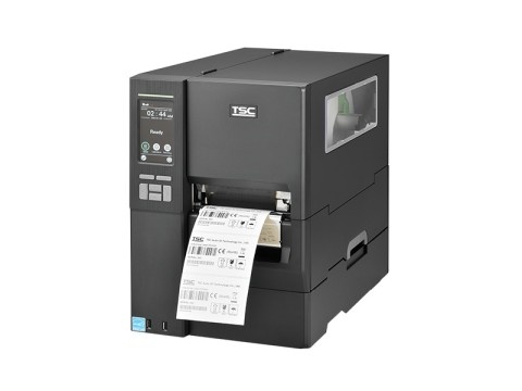 TSC TSC MH341P, 12 pts/mm (300 dpi), ré-enrouleur, écran, RTC, USB, RS232, Ethernet, 104 mm