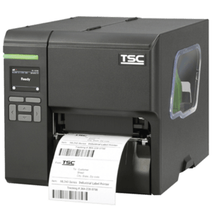 TSC TSC ML240P, WLAN-Ready, 8 Punkte/mm (203dpi), Disp. (Farbe), RTC, USB, RS232, Ethernet, 64MB RAM / 128GB Flash