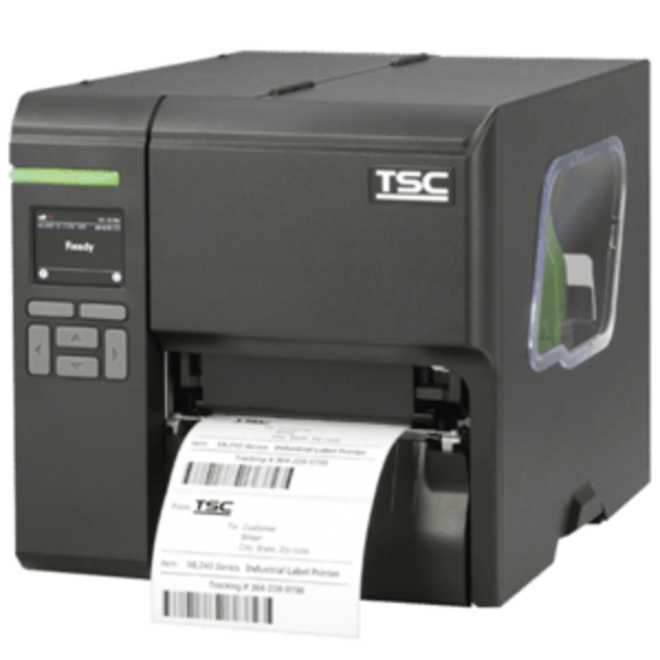 TSC TSC ML240P, 8 dots/mm (203 dpi), disp. (colour), RTC, USB, RS232, BT, Ethernet | 99-080A005-0203