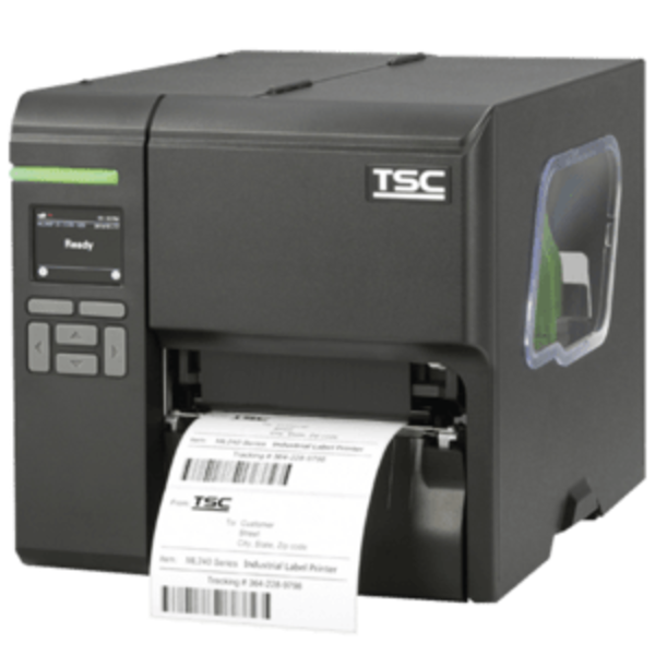 TSC TSC ML240P, 8 dots/mm (203 dpi), disp. (kleur), RTC, USB, RS232, BT, Ethernet | 99-080A005-0203