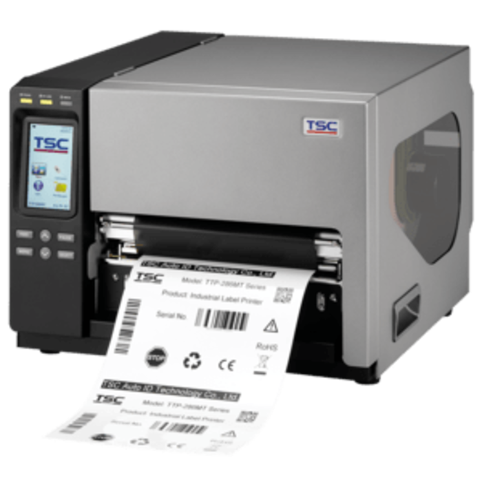 TSC 99-135A002-0002 TSC TTP-286MT, 8 pts/mm (203 dpi), HTR, écran, TSPL-EZ, USB, RS232, LPT, Ethernet