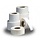 Zebra Z-Select 2000T, label roll, normal paper, 57x102mm | 3007204-T