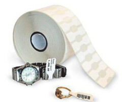 Zebra Labels (paper, plastic), Rotolo etichette, Zebra, ZipShip 8000D Juwelier, materiale sintetico, B 56mm, H 13mm