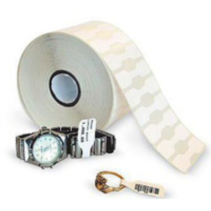 Zebra Etiketten (Papier,Kunstst.), Etikettenrolle, Zebra, ZipShip 8000D Juwelier, Kunststoff, B 56mm, H 13mm, 25,4mm