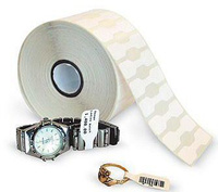 Zebra Etiketten (Papier,Kunstst.), Etikettenrolle, Zebra, ZipShip 8000D Juwelier, Kunststoff, B 56mm, H 13mm, 25,4mm