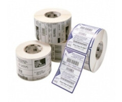 Zebra Zebra Z-Ultimate 3000T, Etikettenrolle, Kunststoff, 76x76mm, silber, 200mm