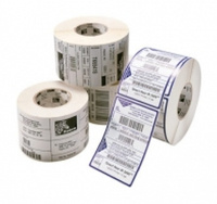 Zebra Zebra Z-Ultimate 3000T, Etikettenrolle, Kunststoff, 76x76mm, silber, 200mm, Kunststoff (Polyester)