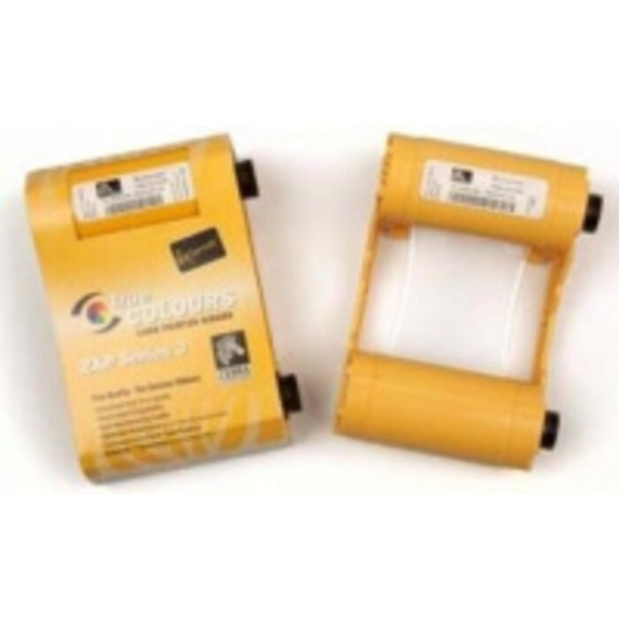 Zebra Cinta de tinta Zebra ZXP 3: monocromática, 150 g, Cinta de tinta negra (monocromática)