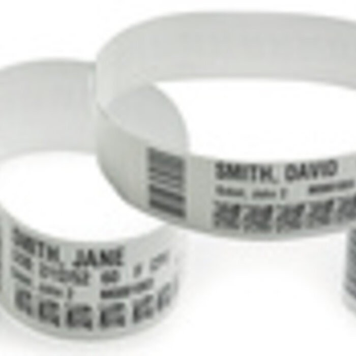 Zebra Z-Band UltraSoft, adulto, blanco | 10015355K