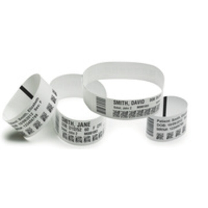 Zebra Z-Band UltraSoft, Adult, weiß, Selbstklebeverschluss