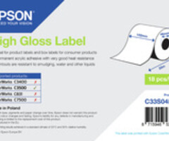 EPSON C33S045538 Epson rouleau d'étiquettes, papier normal, 102 mm