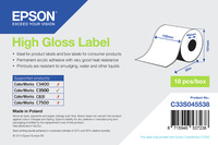 EPSON Epson labelrol, normaal papier, 102mm, rol breedte: 102mm, lengte: 33m, glanzend