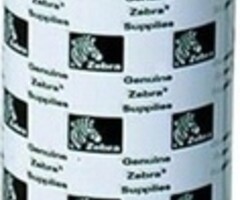 Zebra 03400BK22045 Zebra ZipShip 3400, Thermotransferband, Wachs/Harz, 220mm