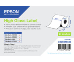 EPSON C33S045536 Epson Rotolo etichette, Carta normale, 51 mm