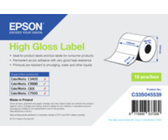 EPSON Epson labelrol, normaal papier, 102x51mm, Epson ColorWorks C3500, 610 Etiketten/ rollen