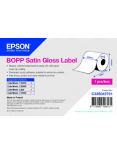 EPSON C33S045701 Epson rouleau d'étiquettes, synthétique, 220 mm