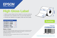 EPSON Epson Etikettenrolle, Normalpapier, 76x51mm, passt für: Epson ColorWorks C7500, beschichtet